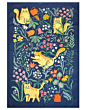 Ulster Weavers Teaowel Cotton - Marmalade Meadow