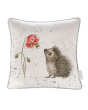 Wrendale Square Cushion Awakening Hedgehog