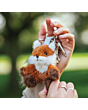 Wrendale Plush Keyring - Fox Autumn