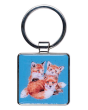 Wrendale Keyring Fox Snug As A Cub
