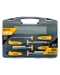 XTrade 4 Piece Chisel And Sharpening Stone