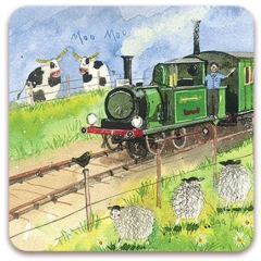 Alex Clark Steam Train Coaster