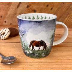 Alex Clark Mug Horse + Cow Parsley