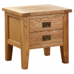 Besp Oak NB007 Vancouver® 1 Drawer Lamp Table