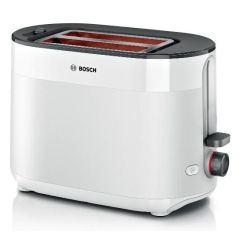 Bosch TAT2M121GB My Moment 2 Slice Compact Toaster - White