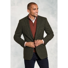 Brook Taverner Dee Herringbone Jacket - Olive 