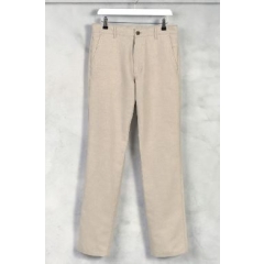 Brook Taverner Caine Linen Trousers - Natural 