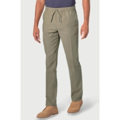 Brook Taverner Cowdrey Relaxed Trousers - Khaki
