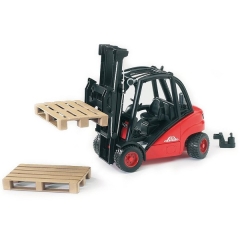 Bruder Linde Fork Lift H30D with Pallets 02511 