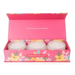 Candlelight Candle Floral Celebrations 3 Pack 