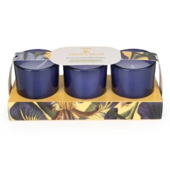 Candlelight Votive Candle Iris + Tonka Bean 3 Set