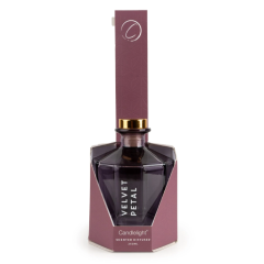 Candlelight Octagonal Glass Reed Diffuser - Plum 250ml