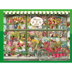 Cobble Hill Jigsaw Flowers + Cacti Shop 275 Piece