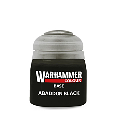Warhammer Colour Base Abaddon Black