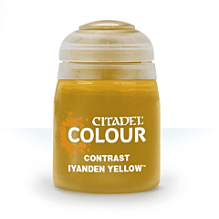 Warhammer Colour Contrast Iyanden Yellow