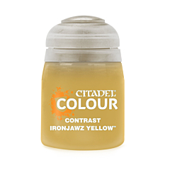 Warhammer Colour Contrast Ironjawz Yellow