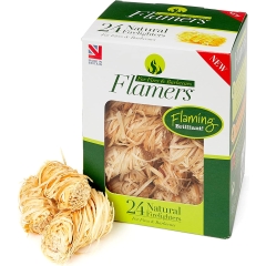 Flamers 24 Natural Firelighters 