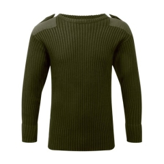 Fort Crew Neck Combat Sweater Olive