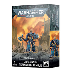 Games Workshop Warhammer 40000- Spacemarines-Librarian in terminator armour 48-06