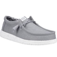 Hey Dude Wally Canvas It - Grey