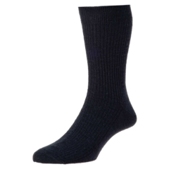 Immaculate Wool / Lycra Socks - Black 