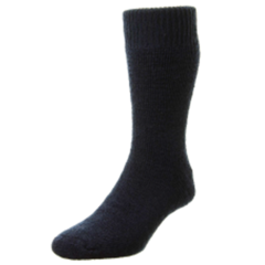 Rambler Wool Socks - Navy 