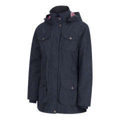 Struther Ladies Field Coat - Navy 