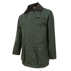 Hoggs Waxed Jacket Olive