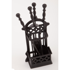 Inglenook FIRE401 5 Piece Caged Basket Heavy Companion Set