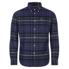 Barbour Lutsleigh Shirt - Navy Marl 