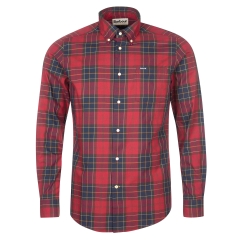 Barbour Wetheram Tailored Fit Shirt - Red 
