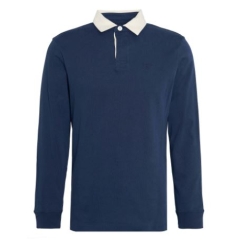Barbour Howtown Rugby Shirt - Navy