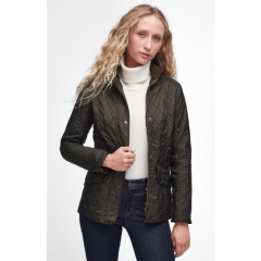 Barbour Cavalry Polarquilt Jacket - Dark Olive
