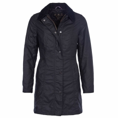 Barbour Belsay Wax Jacket Black