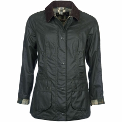 Barbour Beadnell Wax Jacket Navy