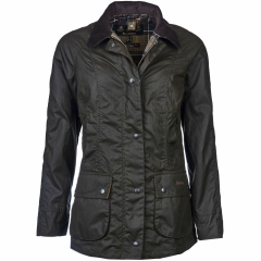 Barbour Classic Beadnell Wax Jacket Olive