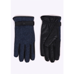 Barbour Acomb Tweed Gloves Navy