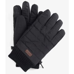 Barbour Banff Quilted Gloves - Black