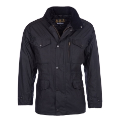 Barbour Sapper Wax Jacket Black