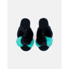 Joules Mabelle Navy Slippers