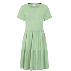 Lazy Jacks Short Tiered Dress Grass