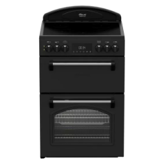 Leisure CLB60ECK 60Cm Double Oven Electric Range Cooker - Black