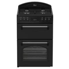 Leisure CLB60GCK 60cm Double Oven Gas Range Cooker - Black