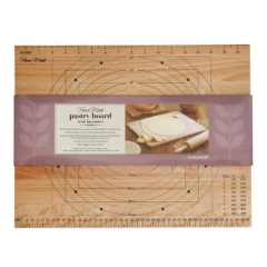 Home Made Wooden Pastry Board with Measures