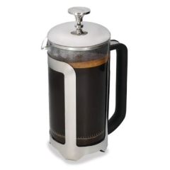 La Cafetière Roma Cafetiere, 8-Cup, Stainless Steel Finish