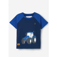 Lighthouse Mason Blue Tractor T-Shirt 