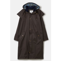 Stockman Mens Waterproof Rain Coat - Chocolate