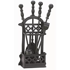 Manor 1145 Victorian Companion Set - Black