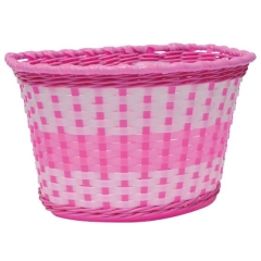 Oxford Junior Woven Basket Pink