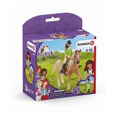Schleich Horse Club Sarah + Mystery 42542